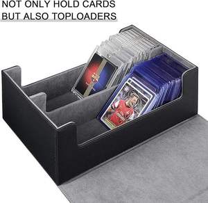 Y Y Prix de gros Étui de rangement personnalisé en PU pour cartes de jeu de société /TCG/Yugioh, boîtes de collection pour cartes pour joueurs - Product Image 4