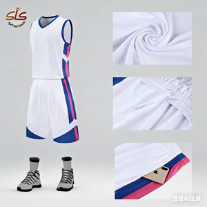 Camiseta de Baloncesto Transpirable y de Secado Rápido, Sublimación, Diseño Personalizado al por Mayor, Camiseta Deportiva de Alta Calidad - Product Image 3