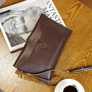 Bolso de mano RFID de cuero personalizado, bolso de mano, carteras de teléfono de PU y <span class=keywords><strong>ordenador</strong></span> portátil, paquete portátil de hombro para hombres, uso de oficina - Product Image 6