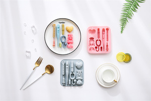 8-Cavity Nurses' Day Nonstick Silicone <b>Cake</b> <b>Molds</b> Food-Grade Reusable Cute Silicone Magnetic Chocolate, Candy & Ice DIY <b>Mold</b> - Product Image 3