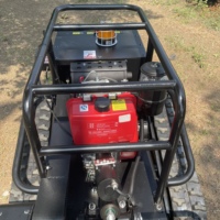 Tondeuse à gazon industrielle autotractée avec kit de mulching et télécommande