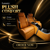 Nouveau kit de luxe pour Cadillac Escalade Sky Edition, siège relevable vertical 7-4 places, design original, installation non destructive