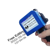 Mini Impresora Portátil de 12.7MM, Máquina de Codificación de Fecha de Caducidad, Número y Logotipo por Inyección de Tinta para Personalización de Pequeños Lotes
