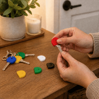 Étiquettes d'identification de clés en plastique colorées en gros d'usine, capuchons de clés assortis, couvercles de clés, OEM disponible pour la gestion de la classification des clés