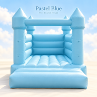 Château gonflable mini de 6 pieds en PVC pour enfants, idéal pour les fêtes d'anniversaire, les événements de jardin, la location, avec service OEM ODM personnalisé