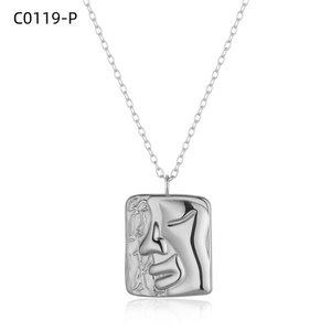 สร้อยคอแฟชั่น C0119 สำหรับผู้หญิง เครื่องประดับคุณภาพสูง - Product Image 1
