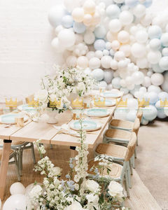 Chaise pour enfants en rotin naturel faite à la main pour la décoration de fête d'anniversaire, siège en osier tressé à la main pour enfants, sécurité, salon, cuisine - Product Image 1