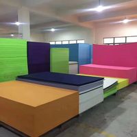 Panneaux acoustiques décoratifs en feutre de fibre de polyester, insonorisants, pour murs, vente chaude, pour bureaux et écoles