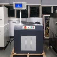 Ventiladores de plástico, motor de transmisión por correa, máquina equilibradora dinámica, equipo de prueba