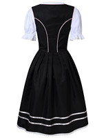 Robe allemande Dirndl pour dames Oktoberfest Dirndl Lace Up Festival Dress Oktoberfest Costume Cosplay Costume Party Plus Size Dress