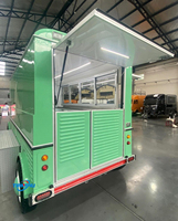Camion de nourriture personnalisé pour glaces remorque mobile de cuisine remorque rapide pour hot-dogs camion de nourriture pour pizza chariot électrique