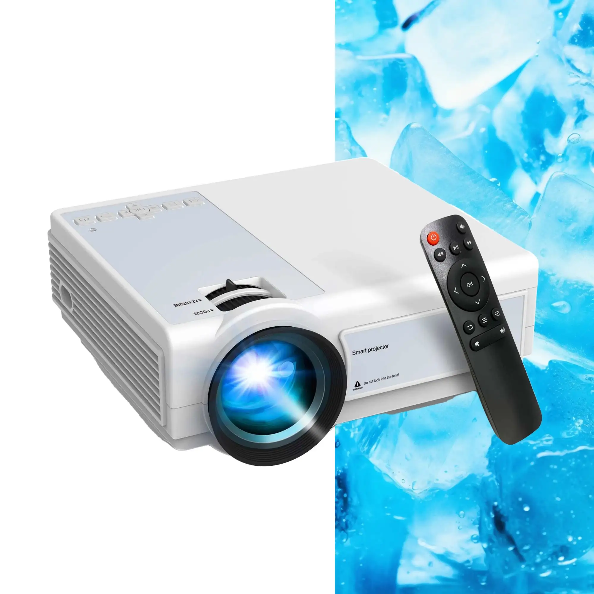 4k Beamer với 5G Wifi và BT 12000 lumens xách tay 1080P HDMI USB mini projecteur cho iPhone/Android