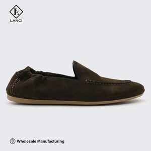 Мужские кожаные лоферы LANCI (Китай), повседневные, без шнурков - Product Image 5