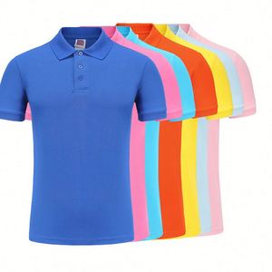 Oversize Workwear Custom Logo Uniform Polo Tshirts Customized Knit Cotton Golf T-Shirt Polos Casual With Embroidery High Quality - Product Image 1