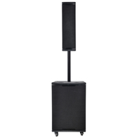 Subwoofer haut-parleurs système audio son musique professionnelle 10 pouces extérieur line array haut-parleur actif ensemble professionnel