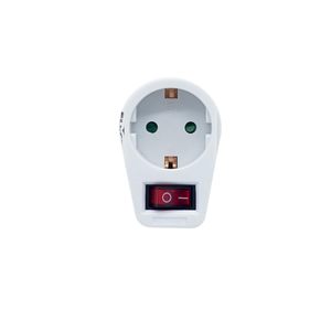 Adaptador de enchufe con interruptor de 4,8 mm y 16 A para controlar dispositivos eléctricos y optimizar el consumo de energía en el hogar u - Product Image 2