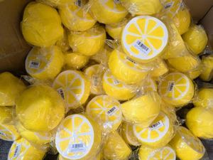 Best Sale PU Cute UV Printed Slow Rising Squishy Lemon Stress Relief Squeeze Fidget Toy Wholesale Welcome <b>Gifts</b> Promotion - Product Image 3