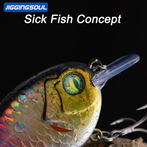 Flutuante Água <span class=keywords><strong>Mino</strong></span> Minnow 71mm 9g Crankbaits Set para Bass Fishing Iscas Hard Iscas Topwater Crank Bait Kit Equipamento De Pesca - Product Image 5