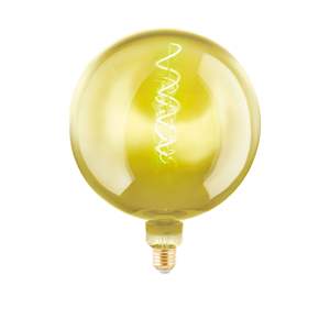 Lampadina LED G200 GIALLA D. 20CM - E27 1X4W 1900k - Product Image 1