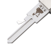 Nouveau produit LISHI Décodeur de serrure résidentielle 2 en 1 (KW1 - 5 broches) Ensemble de crochetage pour serrure résidentielle LISHI Décodeur 2 en 1 KW1