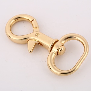 Cao đánh bóng vàng sang trọng xoay Snap hook & VUÔNG Cơ Sở Kim Loại <span class=keywords><strong>clasp</strong></span> | sinh thái thân thiện cho Túi dây đeo và ví phần cứng - Product Image 6