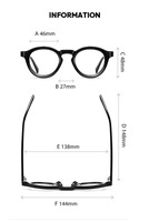 Gafas de acetato TR90 + CP con logotipo personalizado, gafas con bloqueo de luz azul de alta calidad para hombres y mujeres