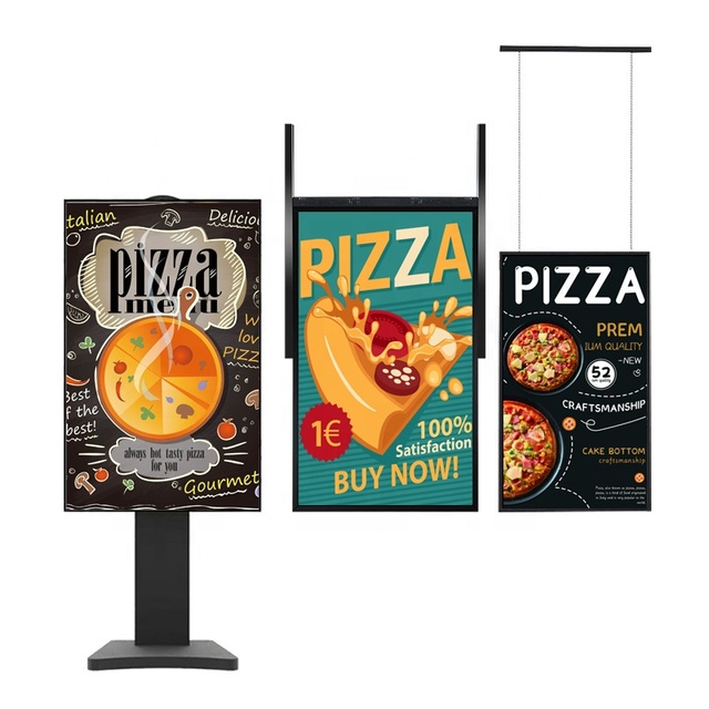 32 43 49 55 65 75 86 Inch Android High Brightness Supermarket Store Restaurant 2K 4K LCD Window Advertising Screen Display Shop