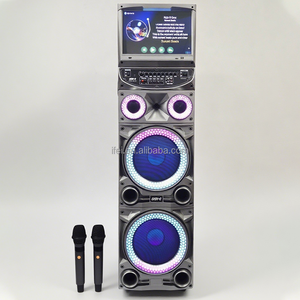 Loa DJ Double 12 inch màn hình hiển thị lớn, loa trầm công suất lớn TWS với micro không dây IFeiGift GD-1415 - Product Image 6