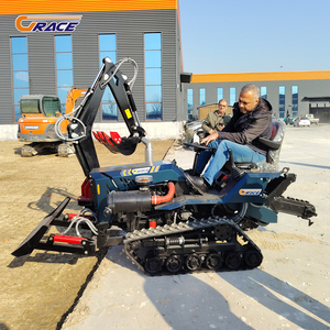 Motoculteur multifonctionnel, cultivateur rotatif, mini-tracteurs, moteur diesel, petit tracteur à quatre roues motrices, 25 CV, 35 CV, tracteur à chenilles - Product Image 1