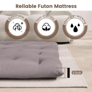 Comfortable Soft Foldable Thick Floor Futon Tatami <b>Single</b> Mattress - Product Image 5