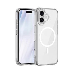 <span class=keywords><strong>Coque</strong></span> de téléphone magnétique transparente robuste OEM d'usine pour 17 Pro 17 Air 16e 16 15 14 13 <span class=keywords><strong>12</strong></span> 11 Pro, compatible <span class=keywords><strong>chargeur</strong></span> sans fil - Product Image 3