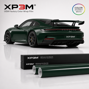 ฟิล์มใสกันรอยรถยนต์ XP3M Racing Green OEM Gloss TPU สีเขียวเงา 7.5 มิล ซ่อมแซมตัวเองได้ ป้องกันรอยขีดข่วน ป้องกันสีเหลือง พร้อมระบบไล่อากาศ TPU3086 - Product Image 2