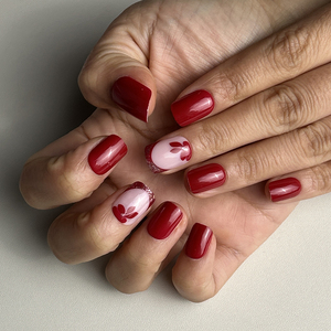 Nouveau lot de 24 faux ongles courts en ABS de style français, à presser, vente en gros, pour salon de manucure - Product Image 3
