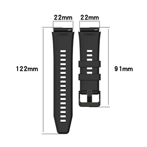 Correa de Repuesto para Reloj Inteligente, Silicona Suave, Impermeable, Ajustable, Correa Deportiva para Honor Watch GS4 - Product Image 2
