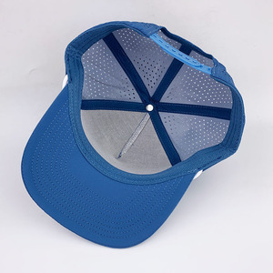 Hợp thời trang bán buôn hiệu suất TPU cao su các bản vá lỗi casquette Mens bóng chày chạy mũ tùy chỉnh dây không thấm nước Mũ Golf - Product Image 3