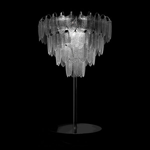 Lampe de table en plastique rechargeable à motif glaçon, thème mariage, pour arrangement floral, piles incluses, décorative pour hôtels et chapelles - Product Image 4