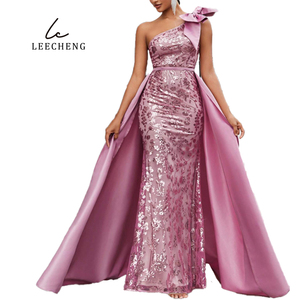 Splendido abito con perline a tracolla abito da sera formale da <span class=keywords><strong>donna</strong></span> elegante abito da sposa palla adatto <span class=keywords><strong>per</strong></span> <span class=keywords><strong>la</strong></span> <span class=keywords><strong>laurea</strong></span> - Product Image 6