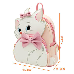 Loungefly Mini <span class=keywords><strong>sac</strong></span> à <span class=keywords><strong>dos</strong></span> en polyuréthane mignon <span class=keywords><strong>sac</strong></span> d'école pour enfants avec <span class=keywords><strong>Marie</strong></span> Cat Design <span class=keywords><strong>sac</strong></span> à <span class=keywords><strong>dos</strong></span> Loungefly à la mode - Product Image 6