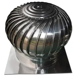 Unpowered Wind Aangedreven Dak Fan Turbine Ventilatie Voor Magazijn Natuurlijke Power Fan