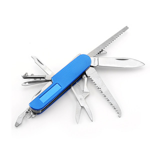 Couteau suisse en acier inoxydable, couteau utilitaire pliable multifonction, mini-couteau de poche, outil de survie en plein air, outil de repas - Product Image 3