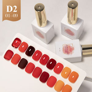 Ailanuo ชุดยาทาเล็บเจลยูวี9สี9สีผลิตตามสั่งขวด15มล. ฉลากส่วนตัวออกแบบโลโก้ได้ตามต้องการ - Product Image 1