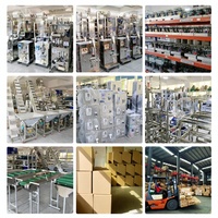 Machine d'emballage automatique verticale pour chips de banane, de plantain et de pommes de terre, avec gaz azote 50g
