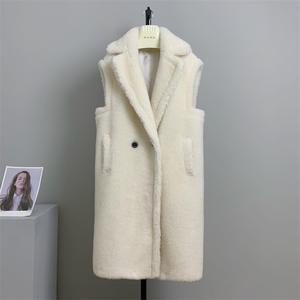 EW rrival-Chaqueta sin mangas de omen, <span class=keywords><strong>chaleco</strong></span> femenino de piel de peluche - Product Image 2