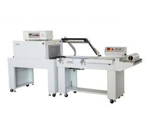 Máquina de Sellado y Corte de Película Termoencogible Semiautomática HIPAC con Motor Eléctrico para Envasado de Alimentos, Bebidas, Engranajes y Rodamientos - Product Image 4