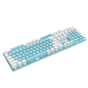 Wired gaming keyboard and mouse for computer with usb port best silent office light up keyboard custom backlit keyboard
