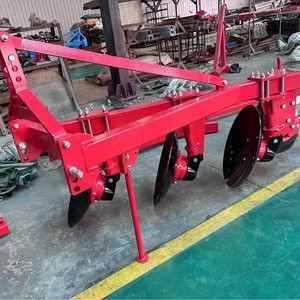 Arado de Discos con Cuchillas de Acero al Manganeso para Cultivo de Suelo, Equipo Agrícola Rojo de 4 Discos - Product Image 4