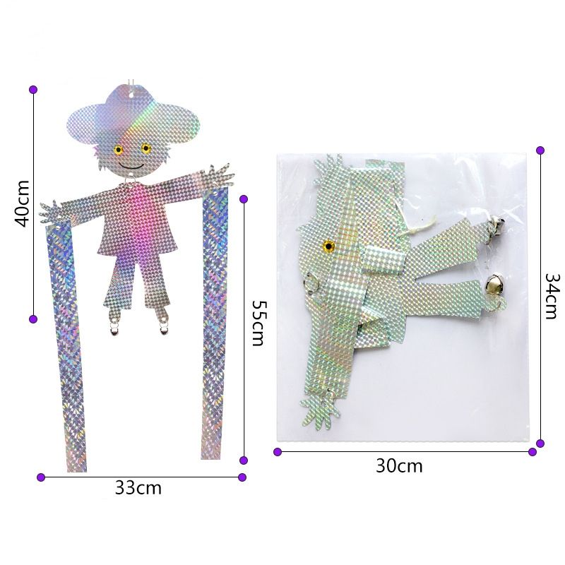 scarecrow double-sided silver