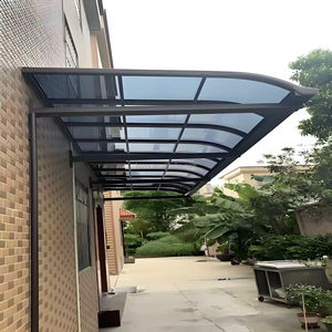 Kanopi Mobil Lipat Atap Datar dari Paduan Aluminium - Rangka Berlapis Bubuk Tahan Lama & Tahan Air & Layar Berlapis UV, Tempat Berteduh Mobil Tunggal Portabel - Product Image 3