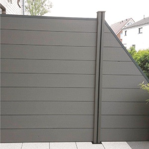 Élégants panneaux de clôture WPC anti-âge de <span class=keywords><strong>1</strong></span>,80 m, étanches, faciles à installer, en composite bois-plastique pour jardins extérieurs - Product Image 5