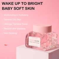 FATAZEN grosir krim perbaikan wajah, Jelly mawar alami Gel lumpur masker wajah kolagen Anti Penuaan pemutih kulit wajah tidur